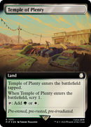 Temple of Plenty (Extended Art) (Surge Foil) [Fallout] - Destination Retro
