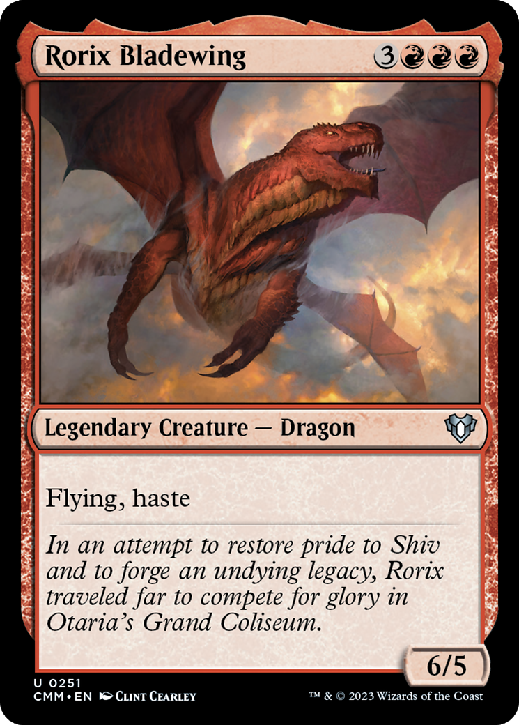 Rorix Bladewing [Commander Masters] - Destination Retro