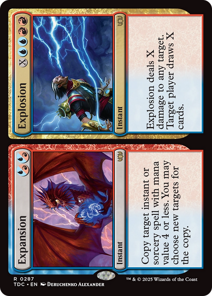 Expansion // Explosion [Tarkir: Dragonstorm Commander] - Destination Retro