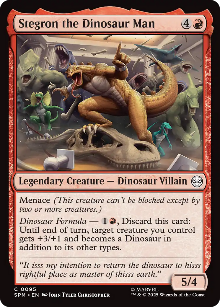 Stegron the Dinosaur Man [Marvel's Spider-Man] - Destination Retro