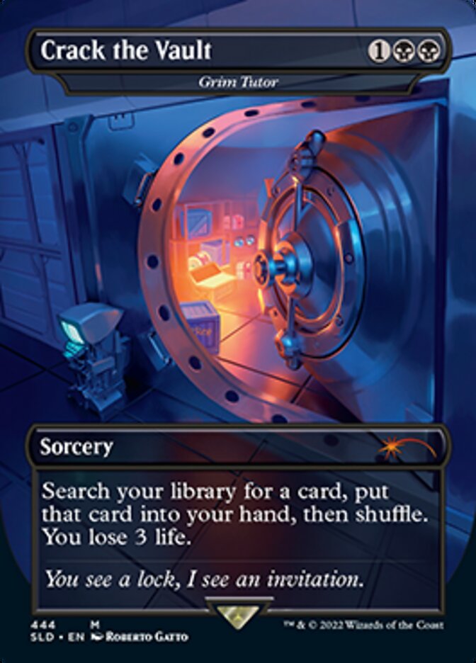 Grim Tutor - Crack the Vault [Secret Lair Drop Series] - Destination Retro