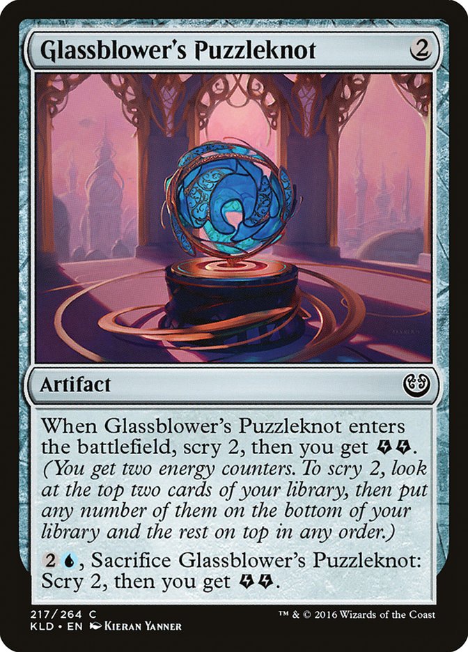 Glassblower's Puzzleknot [Kaladesh] - Destination Retro
