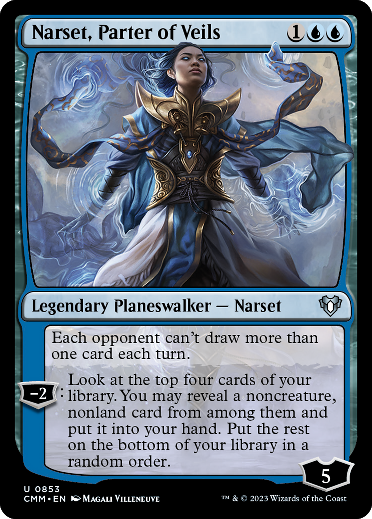 Narset, Parter of Veils [Commander Masters] - Destination Retro