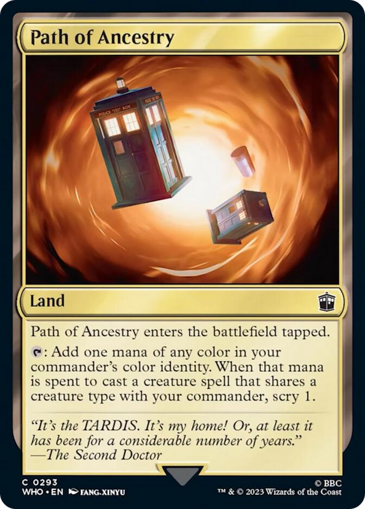 Path of Ancestry [Doctor Who] - Destination Retro