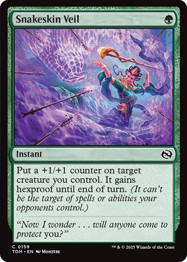 Snakeskin Veil [Tarkir: Dragonstorm] - Destination Retro