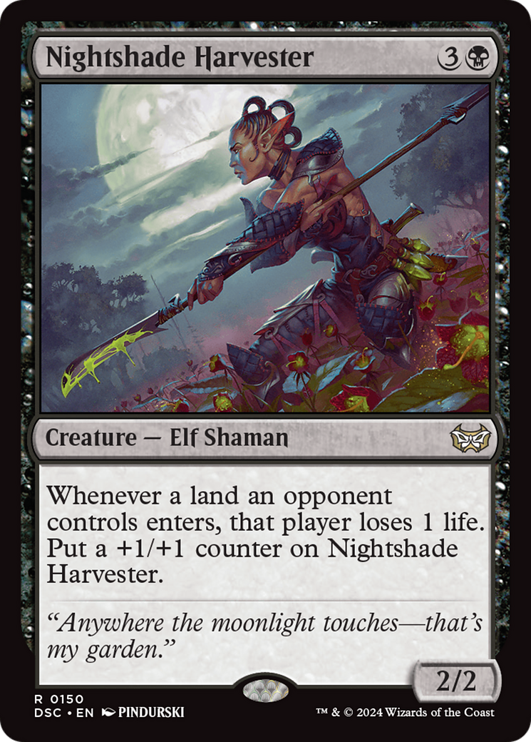 Nightshade Harvester [Duskmourn: House of Horror Commander] - Destination Retro