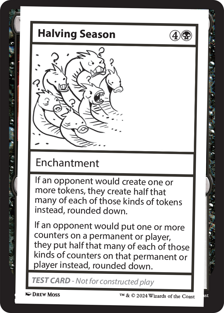 Halving Season [Mystery Booster 2 Playtest Cards] - Destination Retro