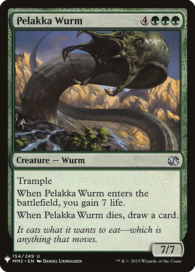 Pelakka Wurm [Mystery Booster] - Destination Retro