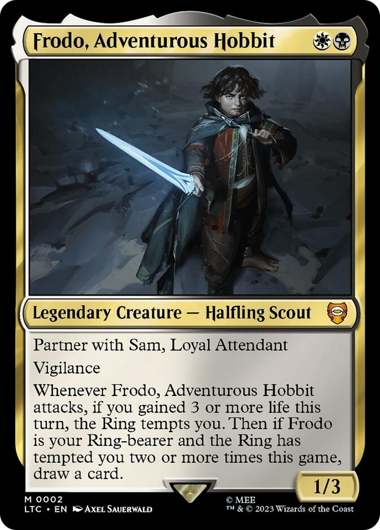 Frodo, Adventurous Hobbit [The Lord of the Rings: Tales of Middle-Earth Commander] - Destination Retro