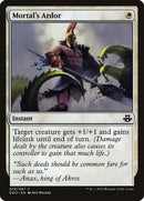 Mortal's Ardor [Duel Decks: Elspeth vs. Kiora] - Destination Retro