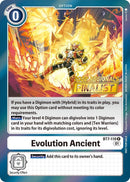 Evolution Ancient [BT7-110] (2022 Championship Offline Regional) (Online Finalist) [Next Adventure Promos] - Destination Retro