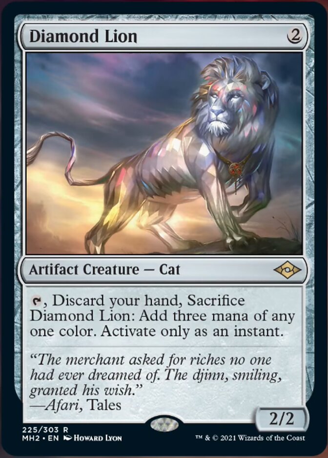 Diamond Lion [Modern Horizons 2] - Destination Retro