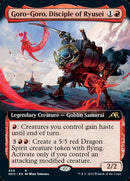 Goro-Goro, Disciple of Ryusei (Extended Art) [Kamigawa: Neon Dynasty] - Destination Retro