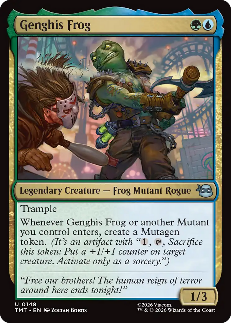 Genghis Frog [Teenage Mutant Ninja Turtles] - Destination Retro