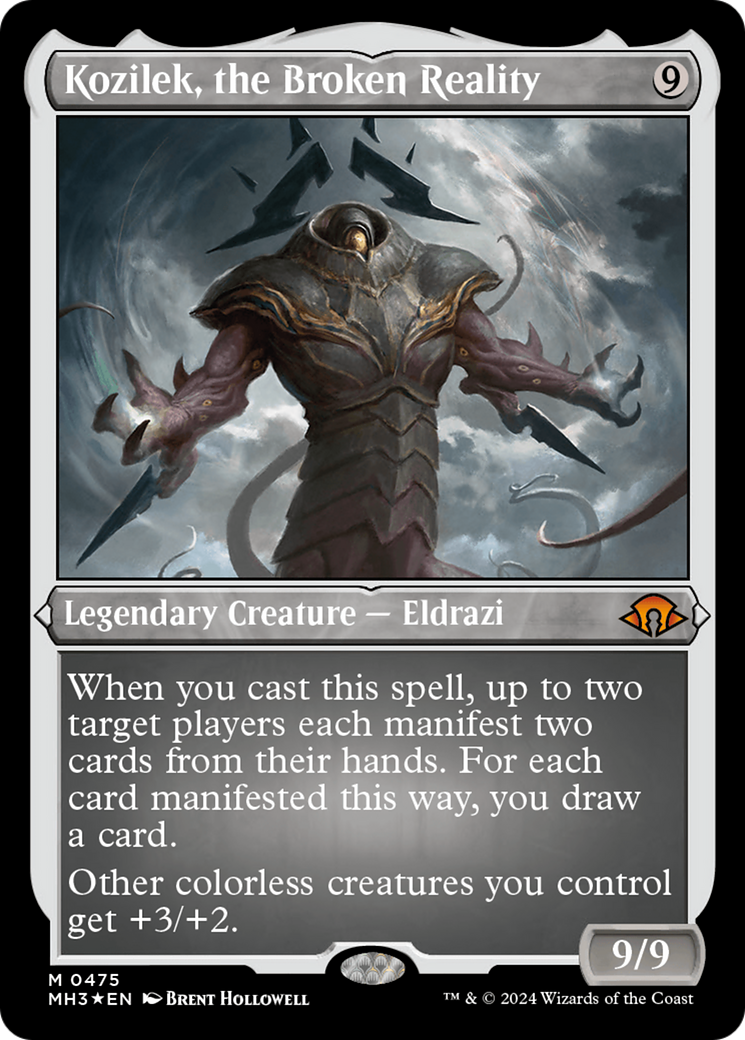 Kozilek, the Broken Reality (Foil Etched) [Modern Horizons 3] - Destination Retro