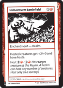Immersturm Battlefield [Mystery Booster 2 Playtest Cards] - Destination Retro