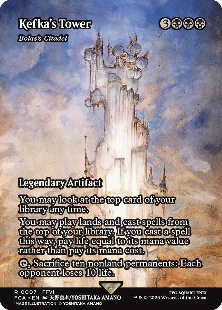 Kefka's Tower - Bolas's Citadel (Showcase) [FINAL FANTASY : Through the Ages] - Destination Retro