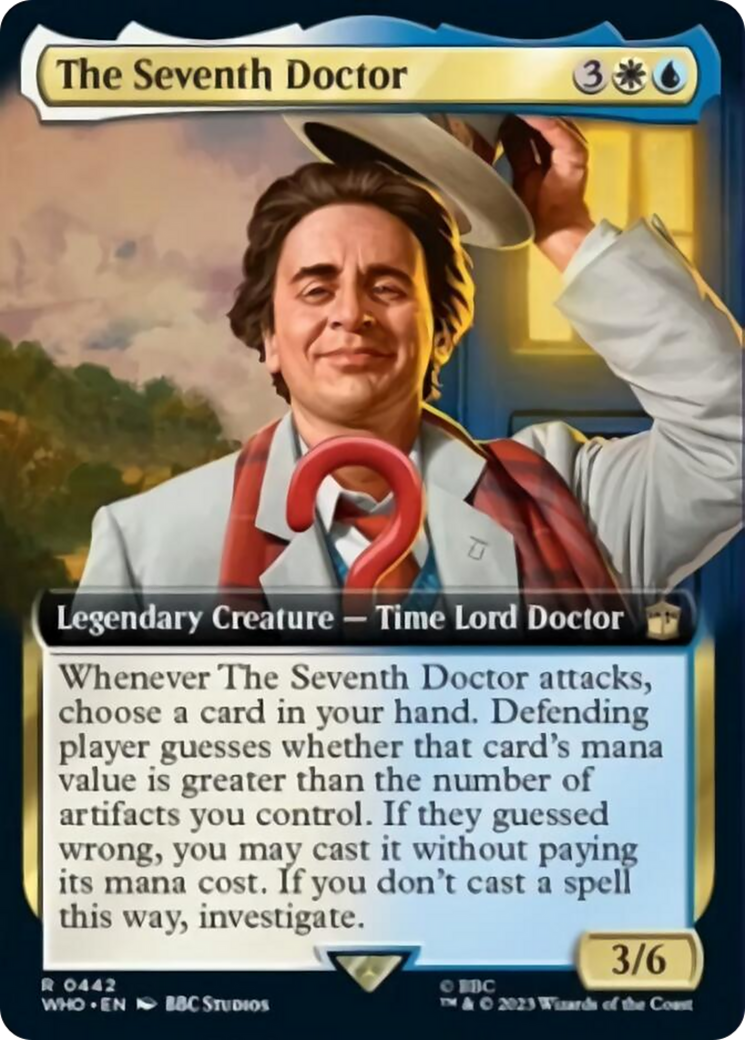 The Seventh Doctor (Extended Art) [Doctor Who] - Destination Retro