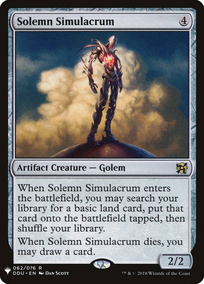 Solemn Simulacrum [Mystery Booster] - Destination Retro
