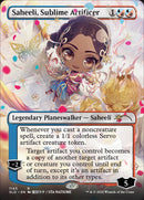 Saheeli, Sublime Artificer (Borderless) [Secret Lair Drop Series] - Destination Retro
