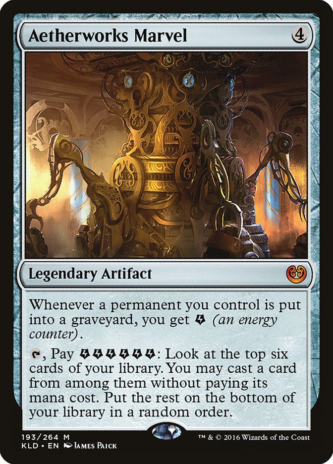 Aetherworks Marvel [Kaladesh] - Destination Retro