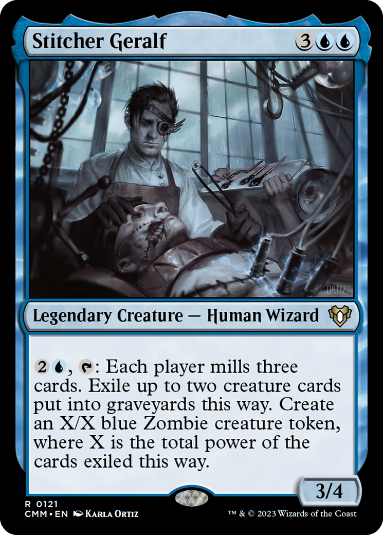 Stitcher Geralf [Commander Masters] - Destination Retro