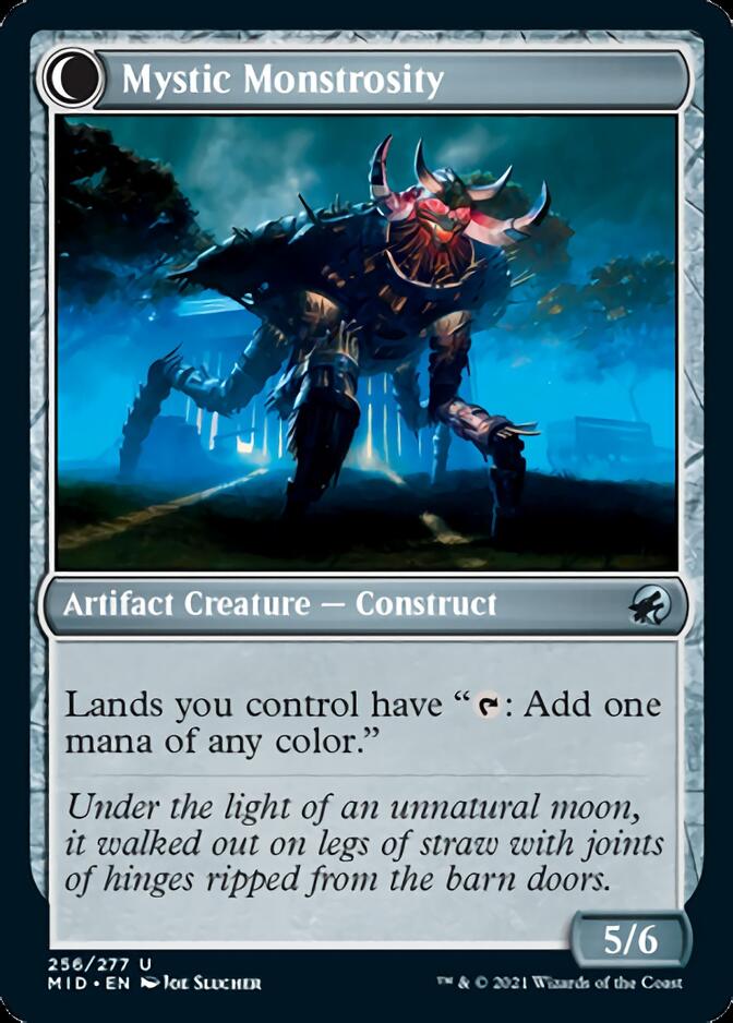 Mystic Skull // Mystic Monstrosity [Innistrad: Midnight Hunt] - Destination Retro