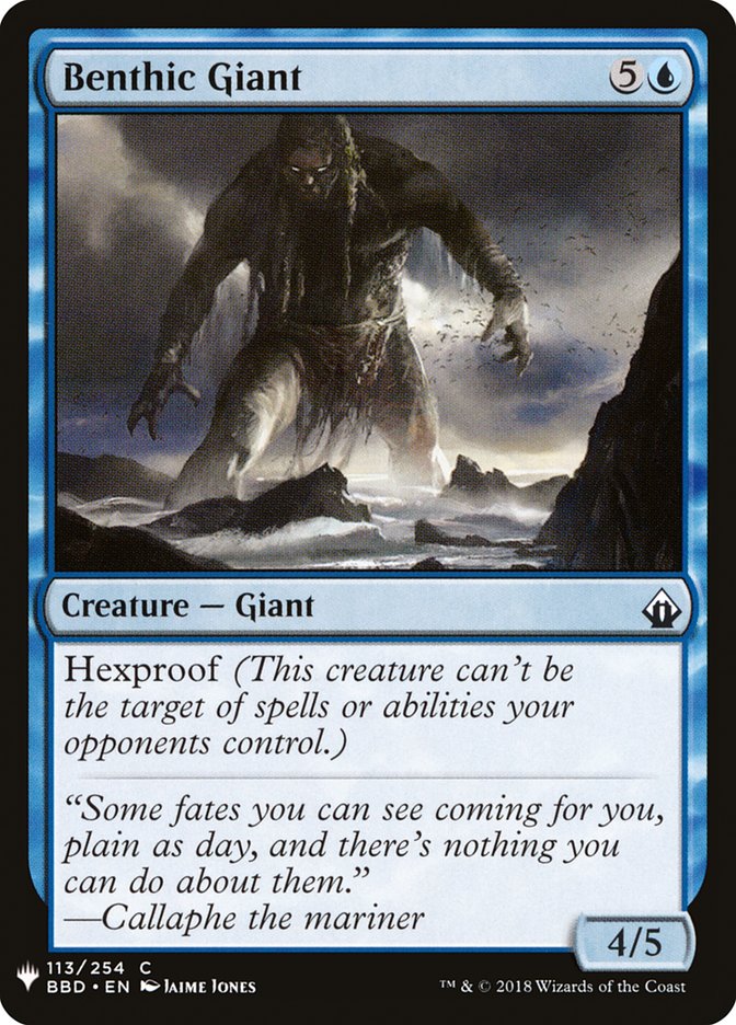 Benthic Giant [Mystery Booster] - Destination Retro
