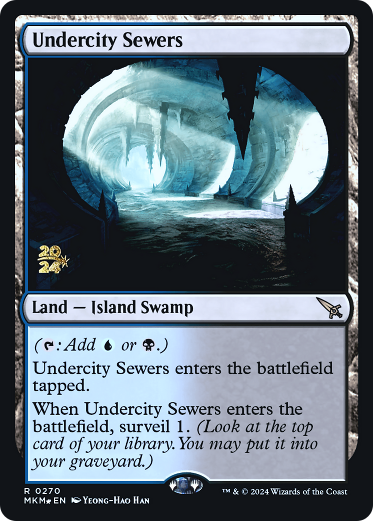 Undercity Sewers [Murders at Karlov Manor Prerelease Promos] - Destination Retro