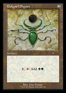 Golgari Signet (Retro) [Secret Lair Drop Series] - Destination Retro