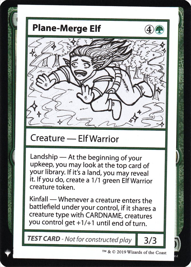 Plane-Merge Elf [Mystery Booster Playtest Cards] - Destination Retro