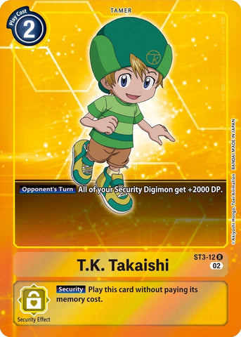 T.K. Takaishi [ST3-12] (Alternate Art) [Starter Deck: Jesmon] - Destination Retro