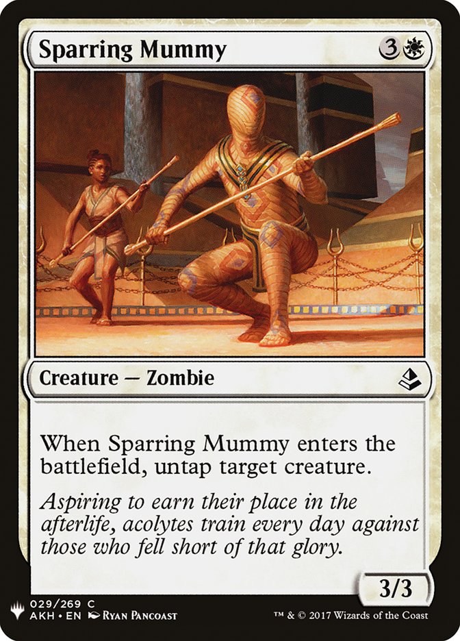 Sparring Mummy [Mystery Booster] - Destination Retro
