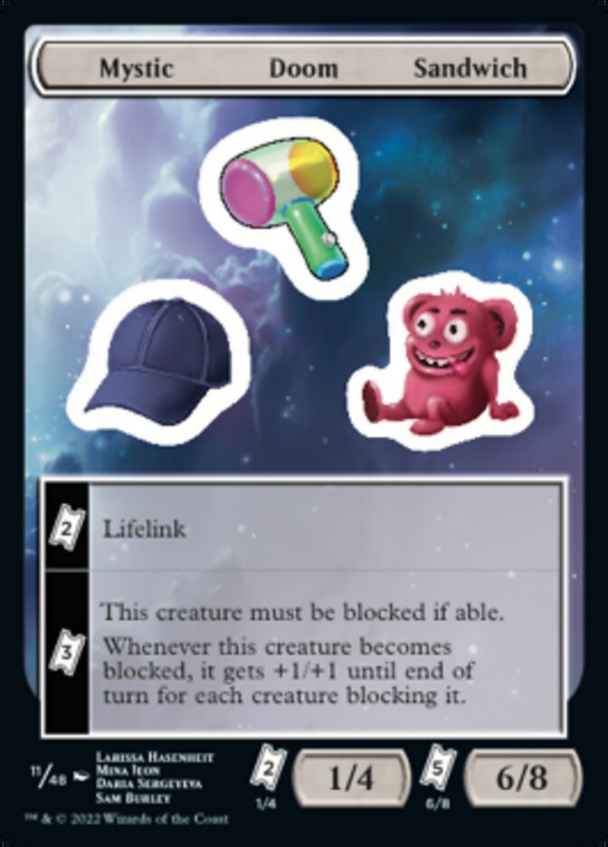 Mystic Doom Sandwich [Unfinity Stickers] - Destination Retro