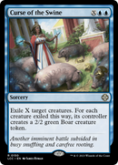 Curse of the Swine [The Lost Caverns of Ixalan Commander] - Destination Retro