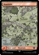 Mountain (720) (Surge Foil) [The Lord of the Rings: Tales of Middle-Earth] - Destination Retro