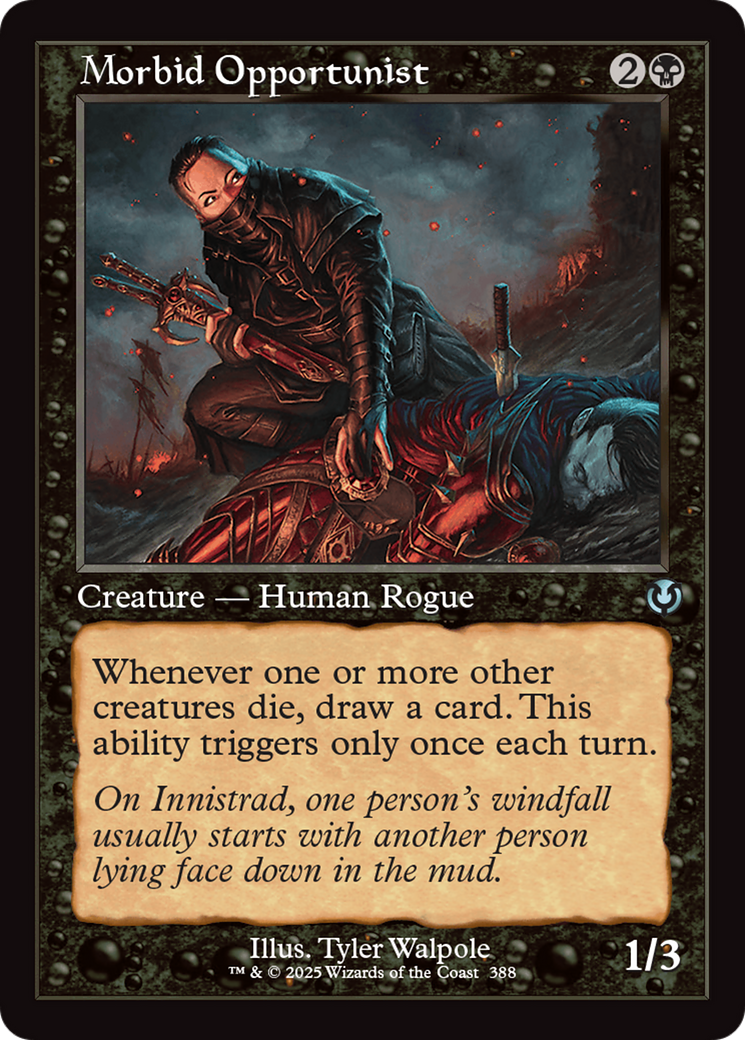 Morbid Opportunist (Retro Frame) [Innistrad Remastered] - Destination Retro