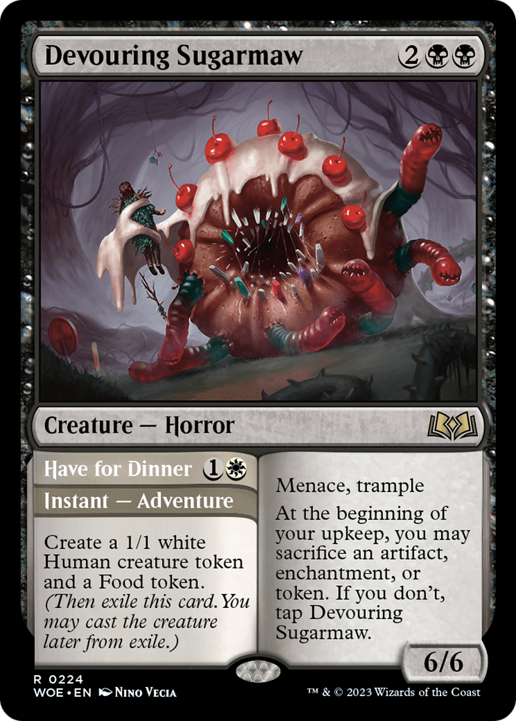 Devouring Sugarmaw // Have For Dinner [Wilds of Eldraine] - Destination Retro
