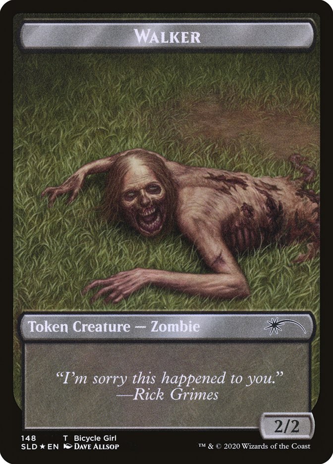 Treasure // Walker (148) Double-Sided Token [Secret Lair Drop Series] - Destination Retro