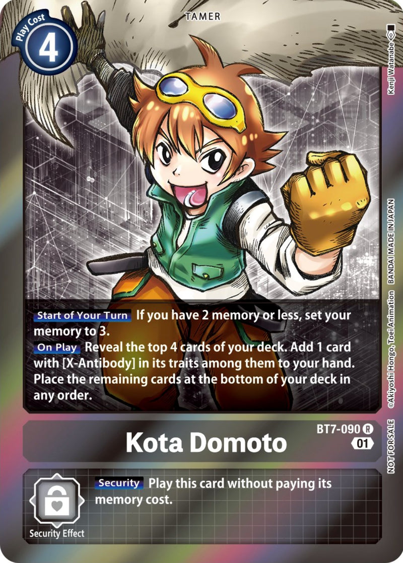 Kota Domoto [BT7-090] (Event Pack 4) [Next Adventure Promos] - Destination Retro