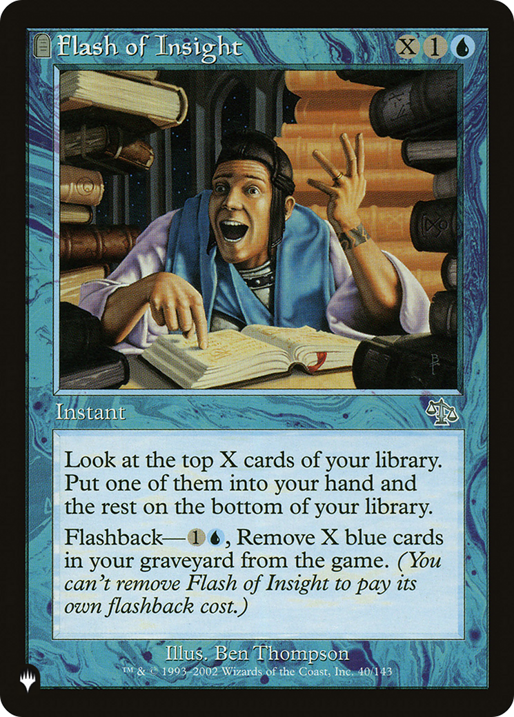 Flash of Insight [The List] - Destination Retro