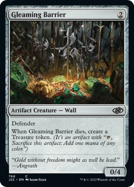 Gleaming Barrier [Jumpstart 2022] - Destination Retro