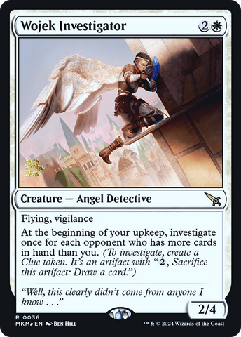 Wojek Investigator [Murders at Karlov Manor Prerelease Promos] - Destination Retro