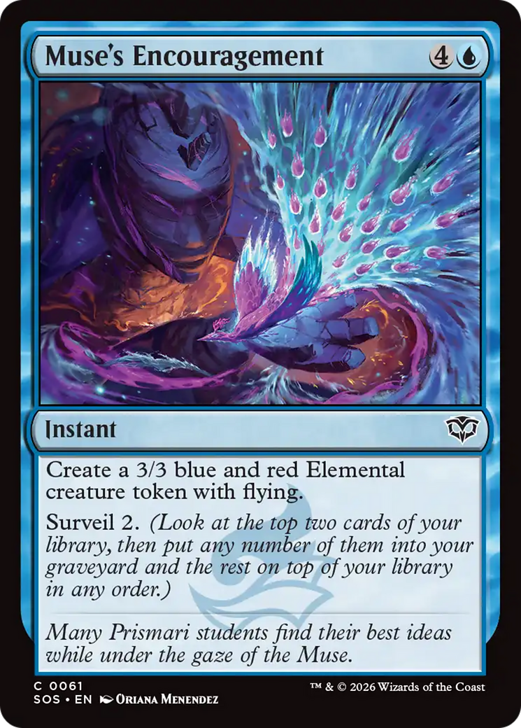 Muse's Encouragement [Secrets of Strixhaven] - Destination Retro