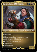 Cayth, Famed Mechanist (Foil Etched) [Modern Horizons 3 Commander] - Destination Retro