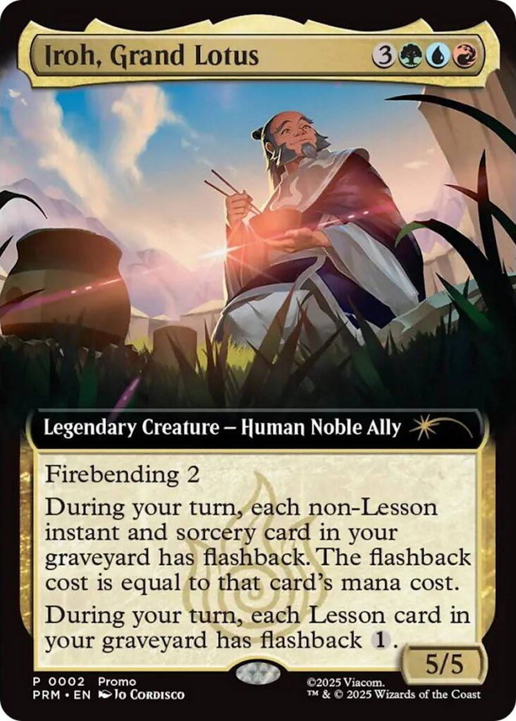 Iroh, Grand Lotus (Extended Art) [Avatar: The Last Airbender Promos] - Destination Retro