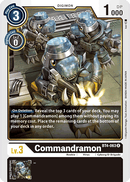 Commandramon [BT4-063] [Great Legend] - Destination Retro