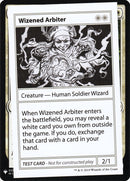 Wizened Arbiter [Mystery Booster Playtest Cards] - Destination Retro