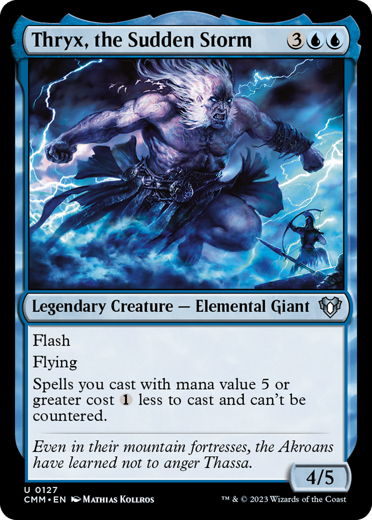 Thryx, the Sudden Storm [Commander Masters] - Destination Retro