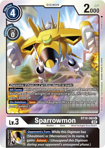 Sparrowmon [BT10-060] [Xros Encounter] - Destination Retro